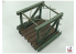 VG DioMODELS VG64510 Section modulaire du célèbre pont de Remagen 1/35