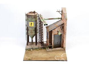 VG DioMODELS VG64531 Usine avec silo 1/35