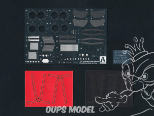 Aoshima maquette voiture 06222 Kit d'amélioration Lamborghini Sesto Elemento 1/24