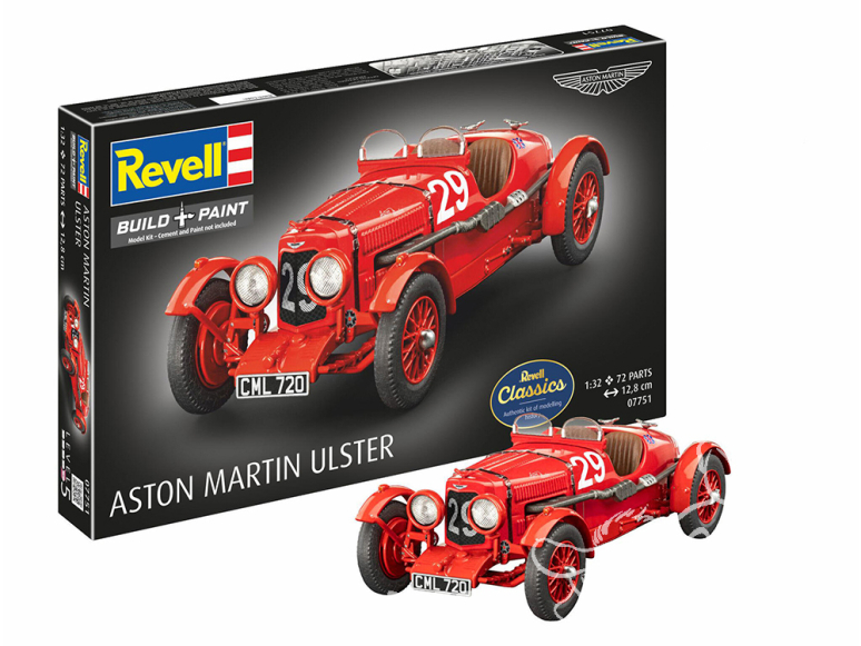 Revell maquette voiture 07751 Aston Martin Ulster 1/32