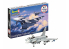 Revell maquette avion 74282 Kit de démarrage Eurofighter Typhoon monoplace peinture et accessoires de base 1/144