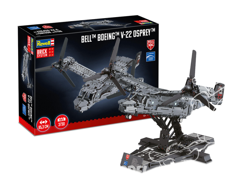 REVELL 00961 Système de briques Bell Boeing V-22 Osprey (idem que lego) 1/25