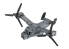 REVELL 00961 Système de briques Bell Boeing V-22 Osprey (idem que lego) 1/25