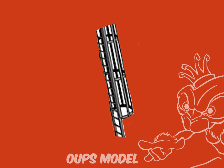 PLASTRUCT 90431 Echelle et cage Ø11,00 120mm 1piéces 1/100