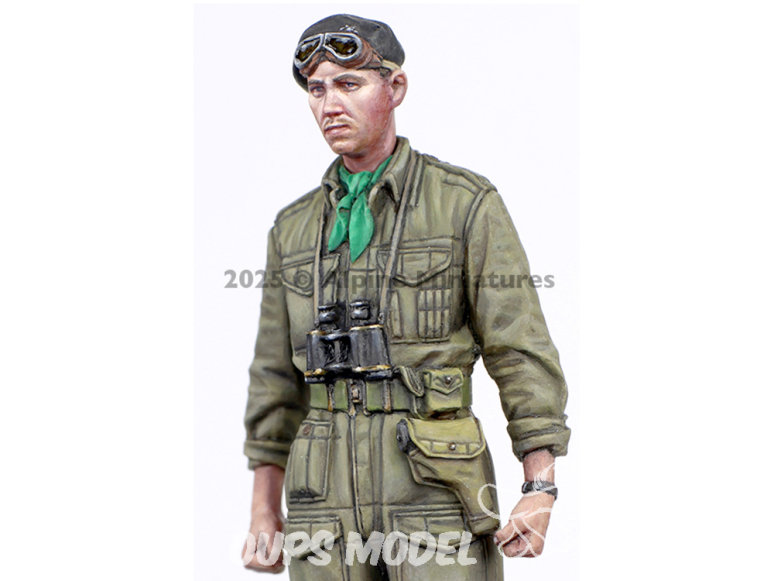 Alpine figurine 35328 Commandant de chars CW britannique 1/35