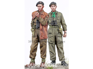 Alpine figurine 35329 4/7 Royal Dragoon Guards Set 2 Personnages 1/35