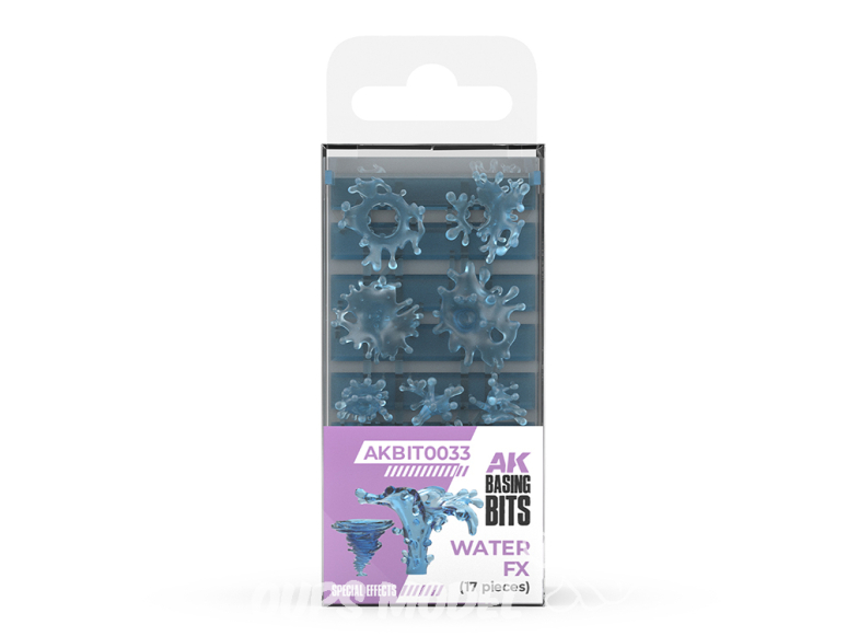 AK interactive AK BASING BITS AKBIT0033 SORT DE FLAMME