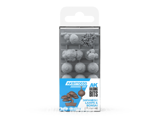 AK interactive AK BASING BITS AKBIT0030 LAMPES JAPONAISES ET BONSAÏ