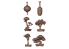AK interactive AK BASING BITS AKBIT0030 LAMPES JAPONAISES ET BONSAÏ
