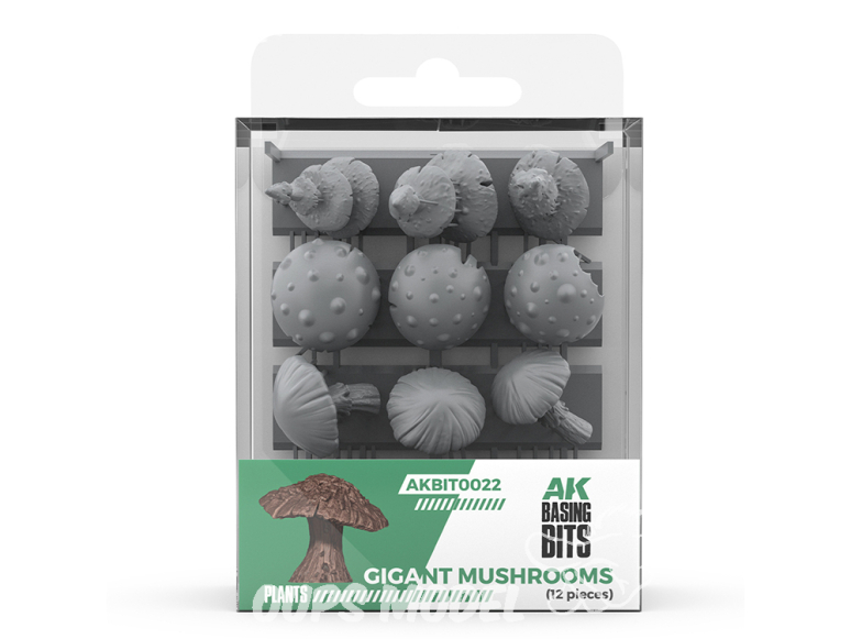 AK interactive AK BASING BITS AKBIT0022 CHAMPIGNONS GÉANTS