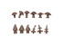 AK interactive AK BASING BITS AKBIT0022 CHAMPIGNONS GÉANTS