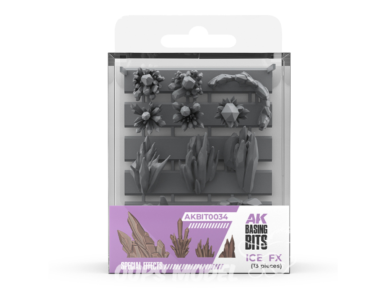 AK interactive AK BASING BITS AKBIT0034 EFFETS GLACE FX