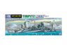 AOSHIMA maquette bateau 06749 Tirpitz Cuirassé Allemand 1/700