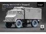ScaleX accessoire militaire WM-35023S Unimog 404 11.0R20 X v2 Set de roues affaissées 1/35