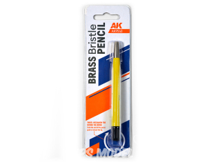 AK interactive ak9540 Brosse abrasive CRAYON À POILS DE LAITON
