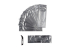 AK interactive outillage ak9545-C LAMES CONCAVES COURBÉES POUR AK9545 (10 UNITÉS)