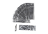 AK interactive outillage ak9545-A LAMES DROITES POUR AK9545 (10 UNITÉS)