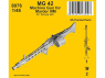 Cmk kit 8076 Mitrailleuse MG 42 pour Marder IIIM kit Tamiya 1/48
