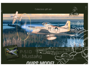 HMH Publications DH048-LEK003 P-51D Mustand Limited Edition + Livre 1/48
