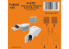 Special Hobby 3D Print P48048 Kit de correction des canaux d'intercooler P-47D kit Mini Art 1/48