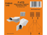Special Hobby 3D Print P48048 Kit de correction des canaux d'intercooler P-47D kit Mini Art 1/48