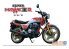 Aoshima maquette moto 64450 Honda Super Hawk III R NC04 1981 1/12