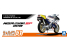 Aoshima maquette moto 66911 Honda NSR250R SP Custom 1988 1/12
