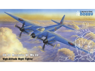Special Hobby maquette avion 72544 DH.98 Mosquito NF Mk.XV Chasseur de nuit à haute altitude 1/72