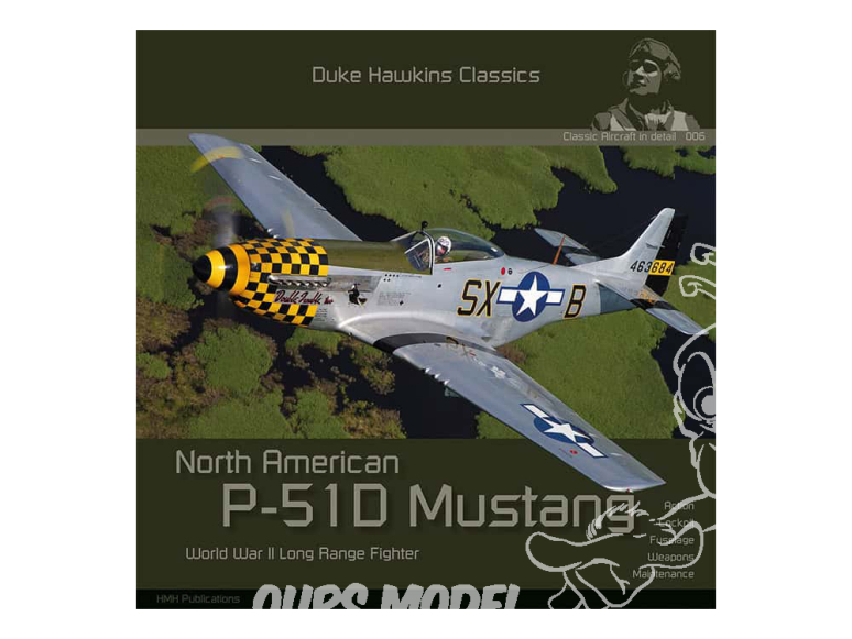 HMH Publications DH-C006 North American P-51D Mustang