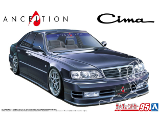 Aoshima maquette voiture 20160 Anceltion Nissan Cima Y33 1996 1/24