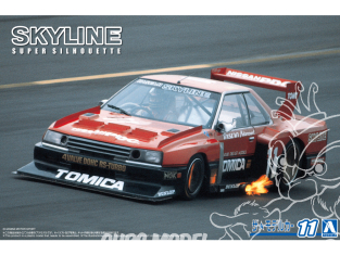 Aoshima maquette voiture 06952 Nissan Skyline Super Silhouette KDR30 1982 1/24