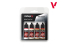 Vallejo Set Game Color 72386 Ensemble de couleur blanche 4 x 18ml