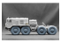 ScaleX accessoire militaire WM-35027S MAZ 537 I-170 Set de roues affaissées Trumpeter 1/35