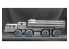 ScaleX accessoire militaire WM-35028S MAZ 543 / MAZ-7310 V-203 Set de roues affaissées Trumpeter / Meng 1/35