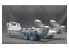 ScaleX accessoire militaire WM-35029S ChMZAP-5247G Semi Trailer Set de roues affaissées Trumpeter 1/35