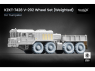 ScaleX accessoire militaire WM-35030S KZKT-7428 V-202 Set de roues affaissées Trumpeter 1/35