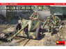 Mini Art maquette militaire 53010 Canon antichar allemand 7,5 cm PAK 40 MID PROD avec équipe d'artillerie Édition spéciale 1/35