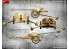 Mini Art maquette militaire 53010 Canon antichar allemand 7,5 cm PAK 40 MID PROD avec équipe d'artillerie Édition spéciale 1/35