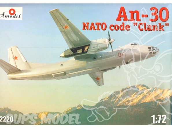 Amodel maquettes avion 72220 ANTONOV An-30 1/72