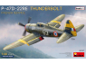 Mini Art maquette avion 48047 P-47D-22RE THUNDERBOLT SERVICE FRANÇAIS KIT DE BASE 1/48
