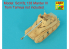 Aber 48L42 Futs de canon pour chasseur de chars allemand Sd.Kfz.139 Marder III 76,2 mm Pak36(r) kit tamiya 1/48