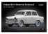 ScaleX accessoire militaire WM-35031 Trabi 601 S Set de roues ordinaires Ak Interactive 1/35