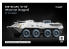 ScaleX accessoire militaire WM-35035S BTR-80 APC Set KI-113 Set de roues affaissées Trumpeter 1/35