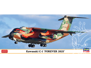 Hasegawa maquette avion 10868 Kawasaki C-1 Pour toujours 2025&nbsp;1/200