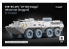 ScaleX accessoire militaire WM-35039S BTR-80 APC DT-126 Snaga Set de roues affaissées Trumpeter 1/35