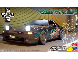 Hasegawa maquette voiture 52469 Toyota Supra A70 2.5GT Twin Turbo R Snake Holic Shutokou Battle x Hasegawa 1/24