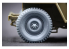 ScaleX accessoire militaire WW-35001S Jeep Willys MB U.S. set de roues affaissées 1/35