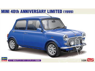 HASEGAWA maquette voiture 20765 Mini 40e anniversaire limitée 1999 1/24
