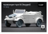 ScaleX accessoire militaire WW-35003S VW Type 82 Kubelwagen set de roues affaissées Meng / Tamiya 1/35