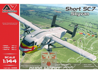 AA Models maquette avion 44101 Short SC.7 SkyVan 1/144